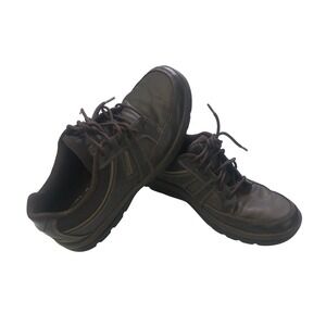 Rockport Mens Dark Brown Leather Lace Up Comfort Walking Shoes Size 8.5 Footwear